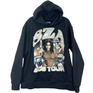 SZA SOS Tour Hoodie Black XL Pre-Loved